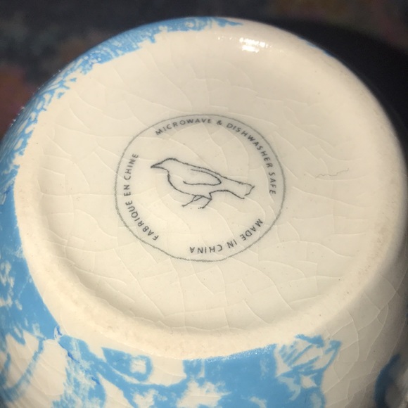 Anthropologie monogrammed letter E mug - Picture 8 of 9